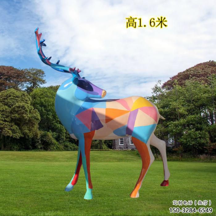 指用小鹿雕塑 風景區(qū)幾何雕塑 廣場小品 指用小鹿雕塑 風景區(qū)幾何雕塑 廣場小品