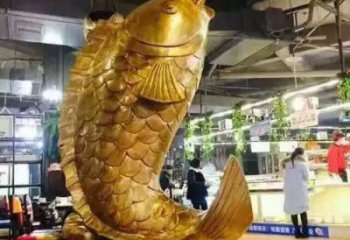 風(fēng)景區(qū)鯉魚銅雕塑廠家 售樓處廣場(chǎng)雕塑 仿古擺件