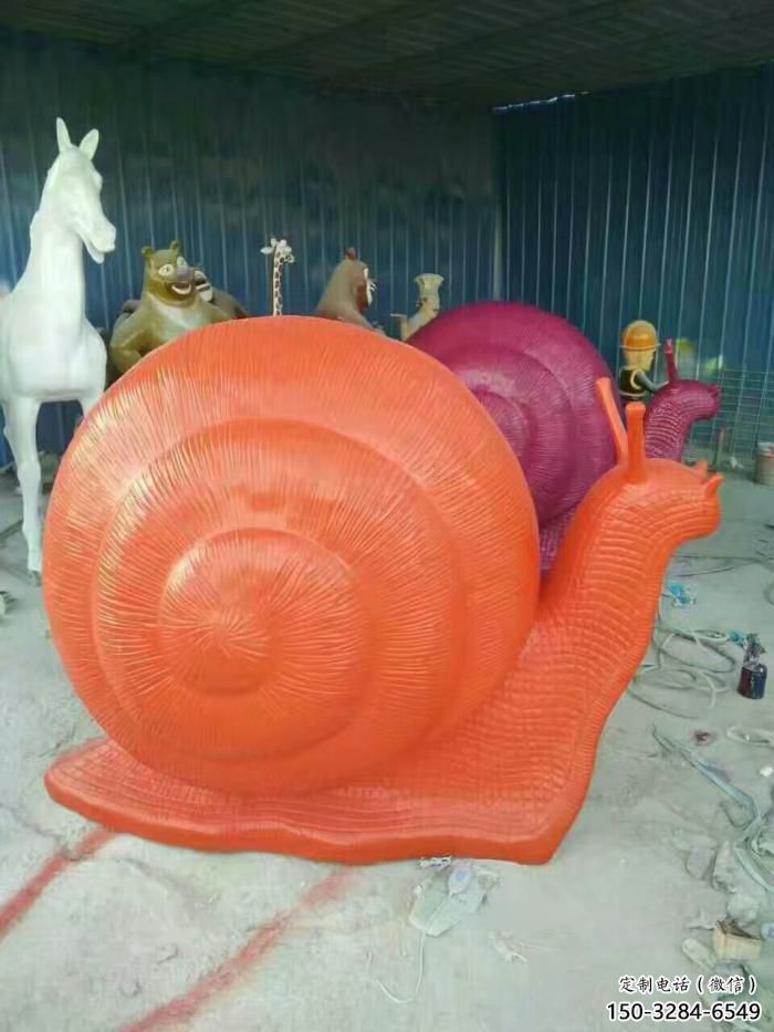 庭院玻璃鋼蝸牛雕塑廠家 城市古銅色雕塑 動(dòng)物小品 庭院玻璃鋼蝸牛雕塑廠家 城市古銅色雕塑 動(dòng)物小品