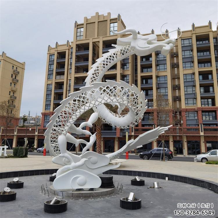 不銹鋼龍形雕塑,大型動(dòng)物景觀,烤漆工藝制作 (1) 不銹鋼龍形雕塑,大型動(dòng)物景觀,烤漆工藝制作 (1)