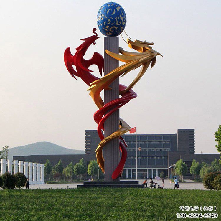 不銹鋼龍形雕塑,大型動(dòng)物景觀,烤漆工藝制作 (5) 不銹鋼龍形雕塑,大型動(dòng)物景觀,烤漆工藝制作 (5)