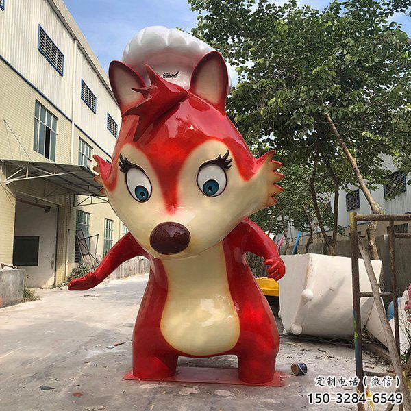 園林狐貍雕塑廠家 城市廣場(chǎng)雕塑 步行街?jǐn)[件 園林狐貍雕塑廠家 城市廣場(chǎng)雕塑 步行街?jǐn)[件