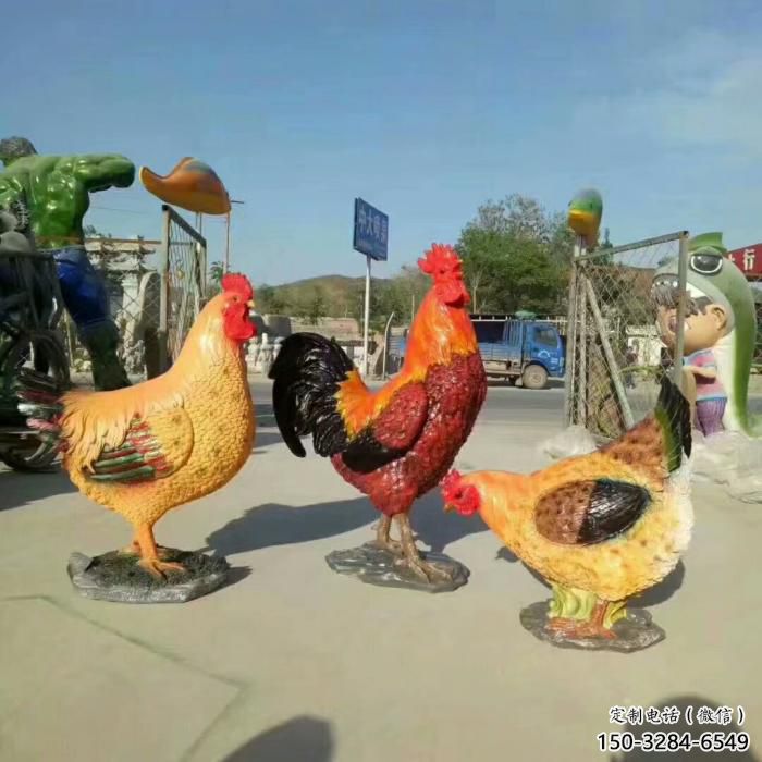庭院小雞雕塑,動(dòng)物主題,鍍銅工藝 庭院小雞雕塑,動(dòng)物主題,鍍銅工藝