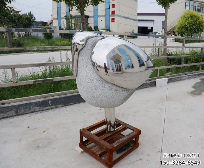 園林鳥類雕塑，文化標識，仿真工藝