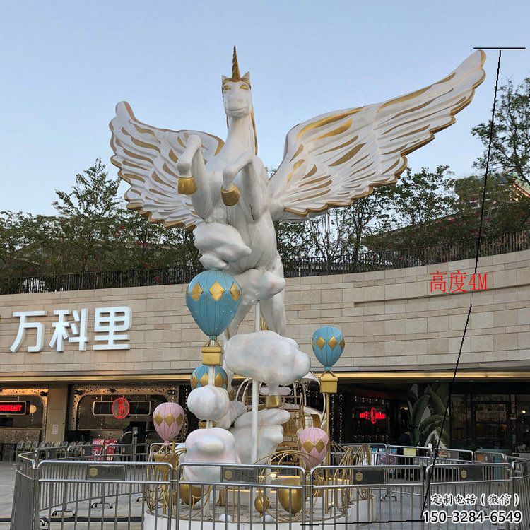 景區天馬雕塑,美陳小品,網格工藝 景區天馬雕塑,美陳小品,網格工藝