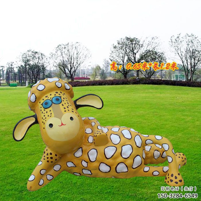 公園小羊雕塑,噴砂發光雕塑,鑄銅工藝 公園小羊雕塑,噴砂發光雕塑,鑄銅工藝