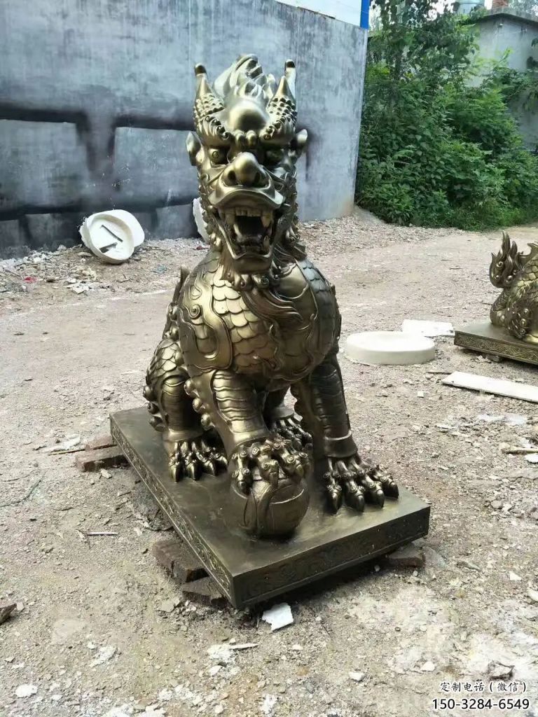 室內麒麟雕塑,拉絲海洋雕塑,抽象效果 室內麒麟雕塑,拉絲海洋雕塑,抽象效果