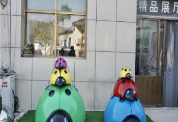 大型瓢蟲雕塑 步行街宣傳雕塑 仿真擺件