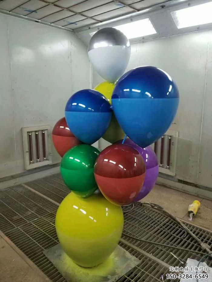幾何氣球雕塑 酒店雕塑 現代景觀小品 幾何氣球雕塑 酒店雕塑 現代景觀小品