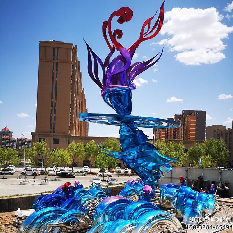 廣場(chǎng)海浪雕塑,抽象水景雕塑,抽象效果 廣場(chǎng)海浪雕塑,抽象水景雕塑,抽象效果