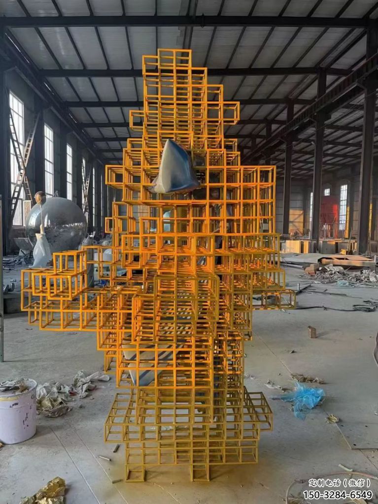 水景積木雕塑 彩繪剪紙小品 現(xiàn)代雕塑 水景積木雕塑 彩繪剪紙小品 現(xiàn)代雕塑