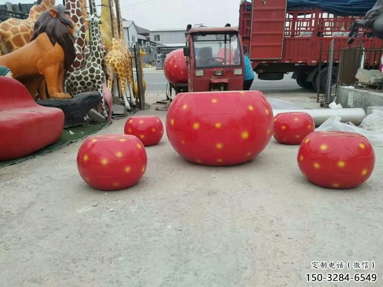商業(yè)街凳子雕塑 烤漆擺件 彩繪雕塑 商業(yè)街凳子雕塑 烤漆擺件 彩繪雕塑