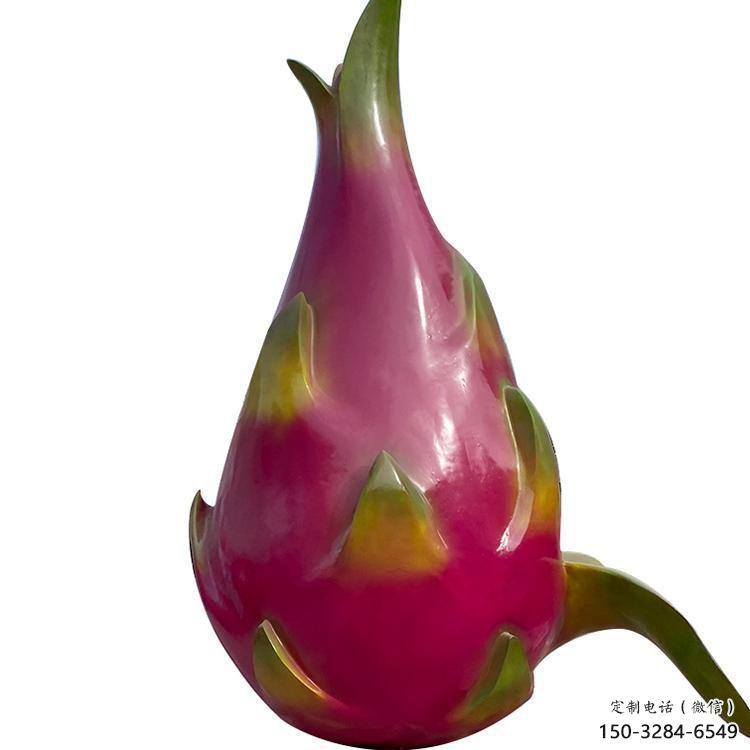 彩繪火龍果雕塑 仿真雕塑 步行街?jǐn)[件 彩繪火龍果雕塑 仿真雕塑 步行街?jǐn)[件