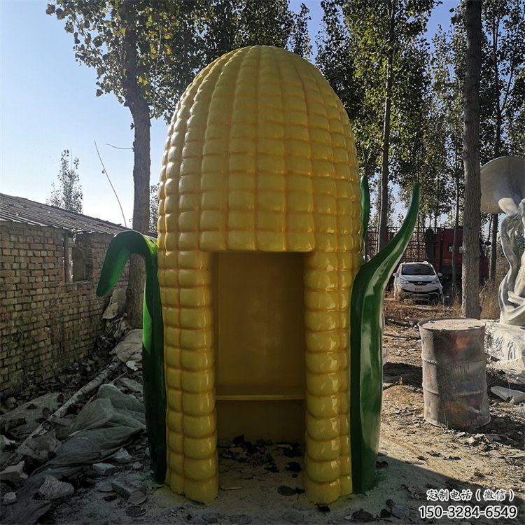 草地玉米雕塑 現代校園農作物雕塑 大型雕塑 草地玉米雕塑 現代校園農作物雕塑 大型雕塑