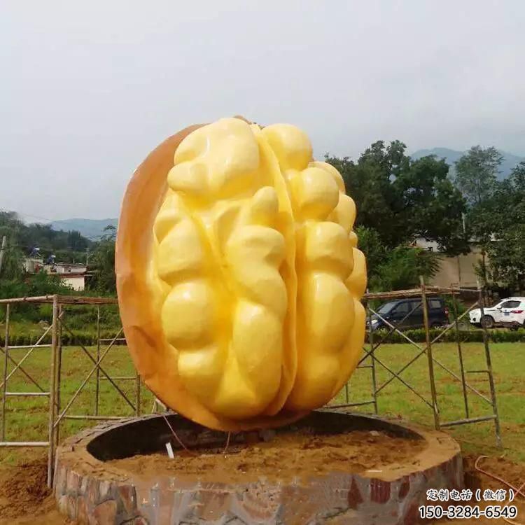 創(chuàng)意核桃雕塑 景觀農(nóng)作物雕塑 公園雕塑 創(chuàng)意核桃雕塑 景觀農(nóng)作物雕塑 公園雕塑