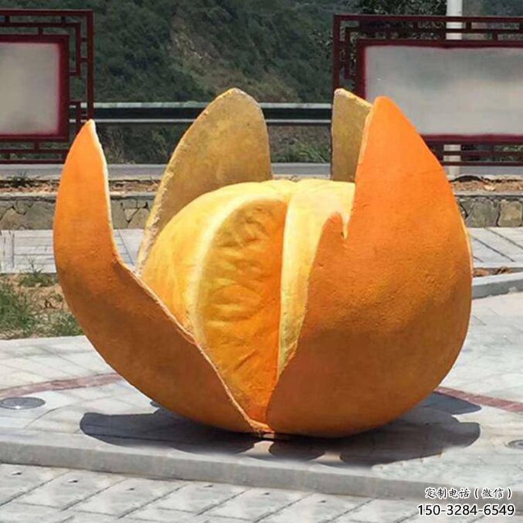 檸檬雕塑,水果仿真擺件,公園廣場雕塑 (5) 檸檬雕塑,水果仿真擺件,公園廣場雕塑 (5)