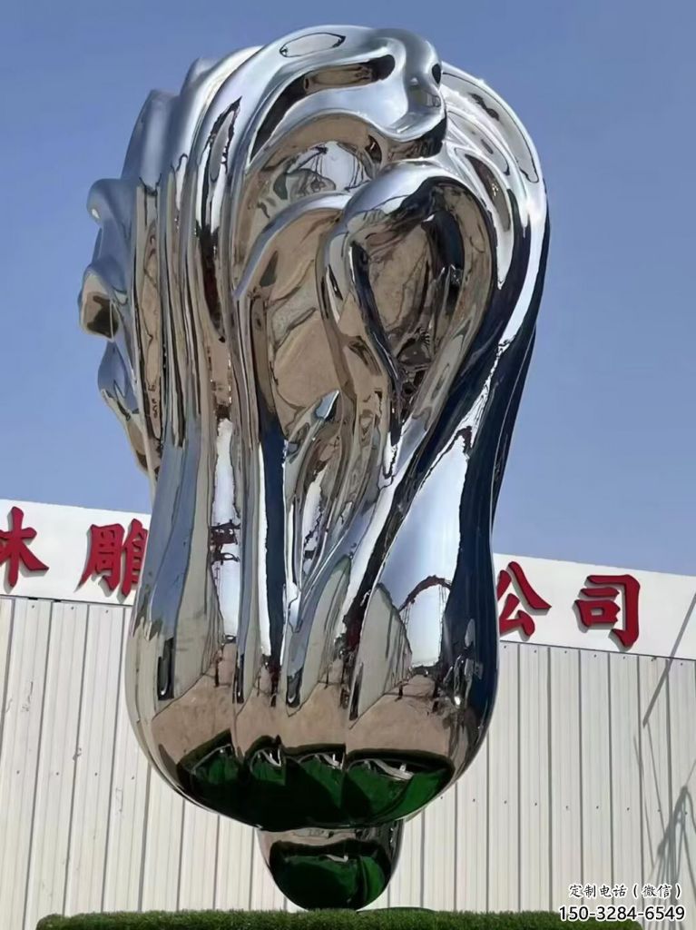 街道白菜雕塑 現(xiàn)代景觀蔬菜雕塑 鏡面果蔬雕塑 街道白菜雕塑 現(xiàn)代景觀蔬菜雕塑 鏡面果蔬雕塑