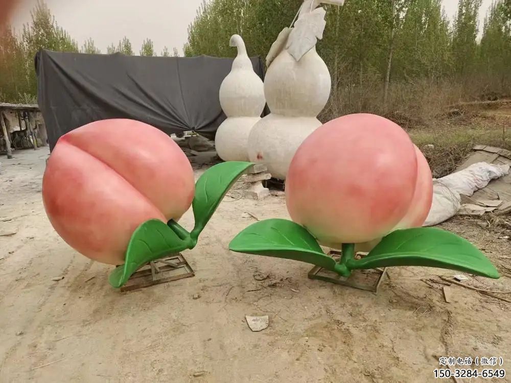 玻璃鋼水蜜桃雕塑 抽象藝術(shù)水果雕塑 烤漆果蔬雕塑 玻璃鋼水蜜桃雕塑 抽象藝術(shù)水果雕塑 烤漆果蔬雕塑