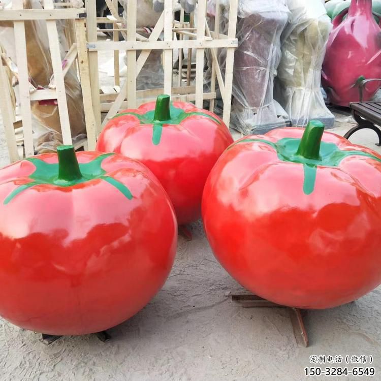 城市西紅柿雕塑 風(fēng)景區(qū)彩繪雕塑 抽象擺件 城市西紅柿雕塑 風(fēng)景區(qū)彩繪雕塑 抽象擺件