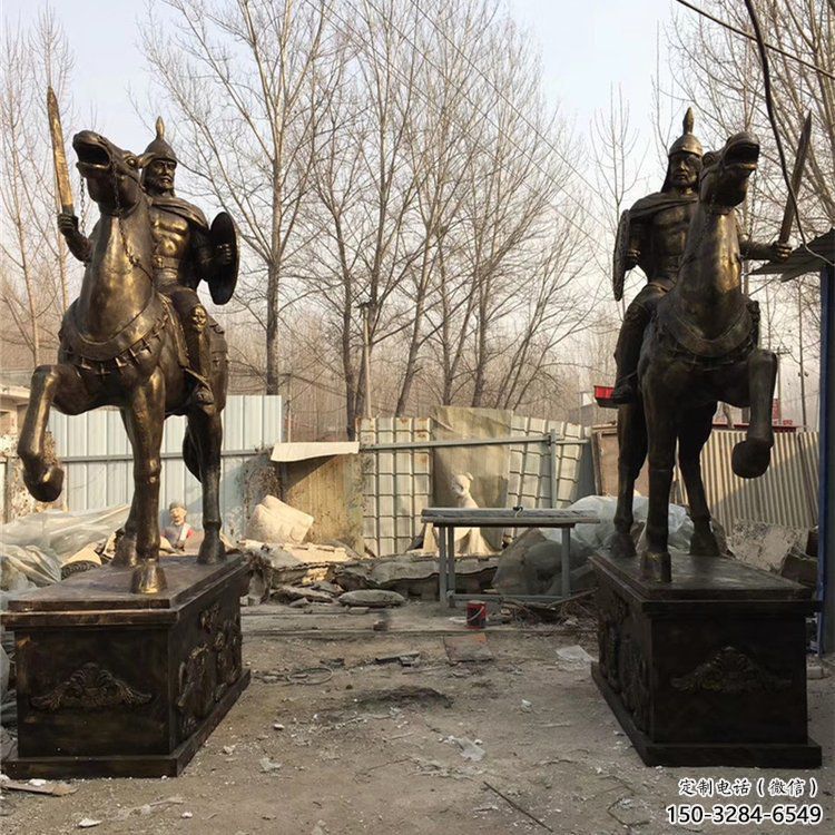 廣場(chǎng)武士雕塑 抽象古代雕塑 烤漆人物雕塑 廣場(chǎng)武士雕塑 抽象古代雕塑 烤漆人物雕塑