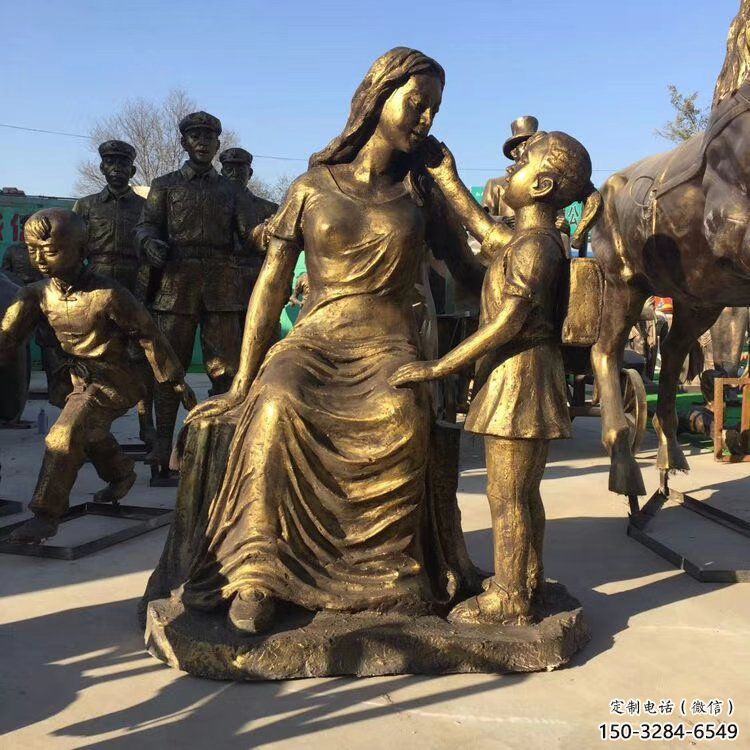 母親雕塑 大型別墅區女人雕塑 農村肖像雕塑 母親雕塑 大型別墅區女人雕塑 農村肖像雕塑