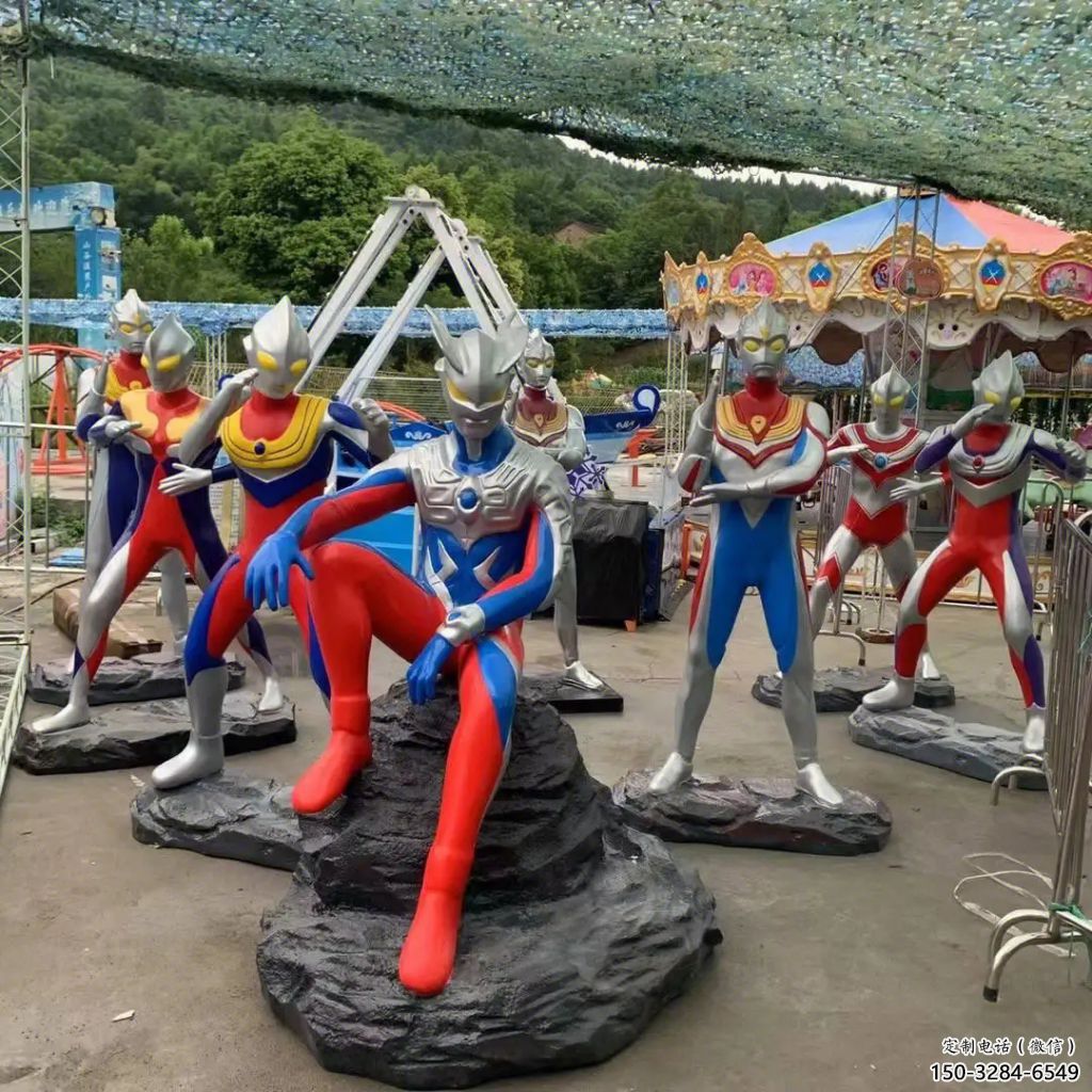 彩繪奧特曼雕塑 大型城市雕塑 商業(yè)街?jǐn)[件 彩繪奧特曼雕塑 大型城市雕塑 商業(yè)街?jǐn)[件