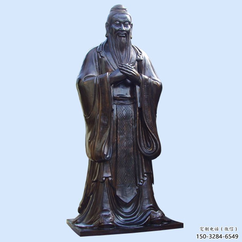 學校孔子雕塑 酒店公園雕塑 風景區擺件 學校孔子雕塑 酒店公園雕塑 風景區擺件