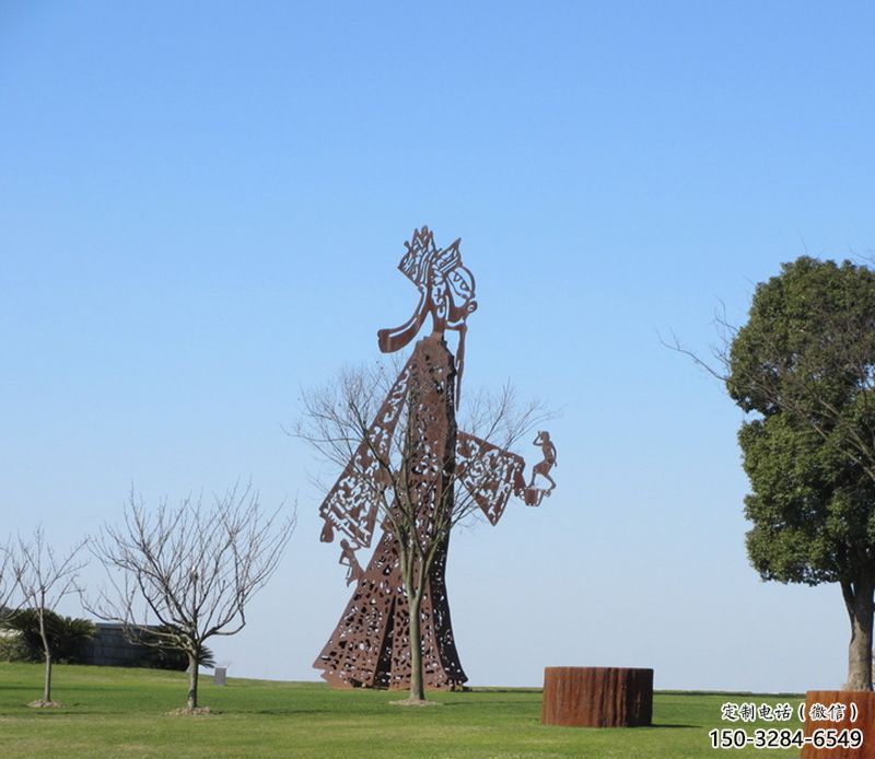 住宅小區皮影雕塑 仿古雕塑 公園傳統雕塑 住宅小區皮影雕塑 仿古雕塑 公園傳統雕塑