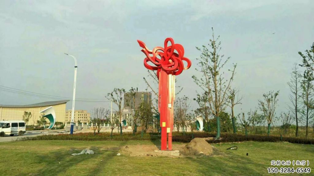 政府中國結雕塑 仿真景觀雕塑 烤漆文化雕塑 政府中國結雕塑 仿真景觀雕塑 烤漆文化雕塑