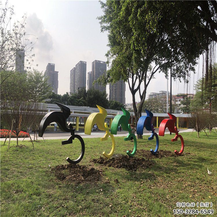 游樂場自行車雕塑 發(fā)光公園運動員雕塑 噴漆體育雕塑 游樂場自行車雕塑 發(fā)光公園運動員雕塑 噴漆體育雕塑