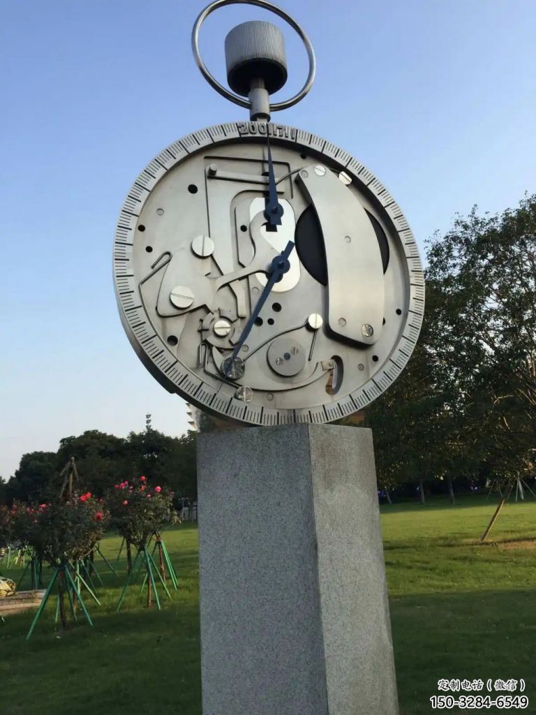 創(chuàng)意鐘表雕塑廠家 啞光時(shí)鐘雕塑 公園雕塑 創(chuàng)意鐘表雕塑廠家 啞光時(shí)鐘雕塑 公園雕塑