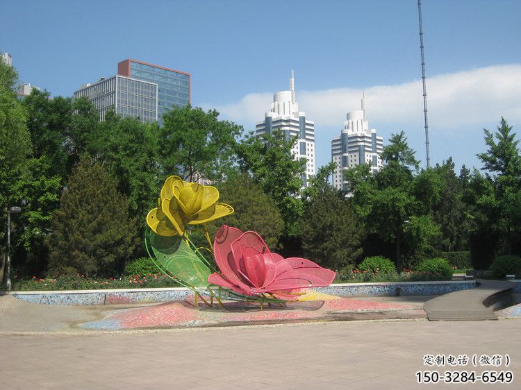 鏤空月季花雕塑 噴水園林花卉雕塑 住宅小區(qū)花朵雕塑 鏤空月季花雕塑 噴水園林花卉雕塑 住宅小區(qū)花朵雕塑