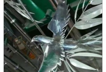 鏤空竹葉雕塑 噴水園林竹類雕塑 住宅小區(qū)植物雕塑