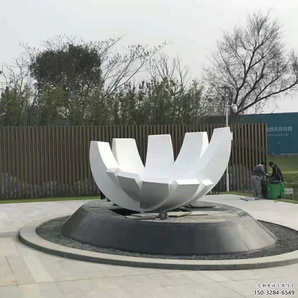 中式蓮花雕塑 啞光水蓮花雕塑 游樂(lè)場(chǎng)花卉雕塑 中式蓮花雕塑 啞光水蓮花雕塑 游樂(lè)場(chǎng)花卉雕塑