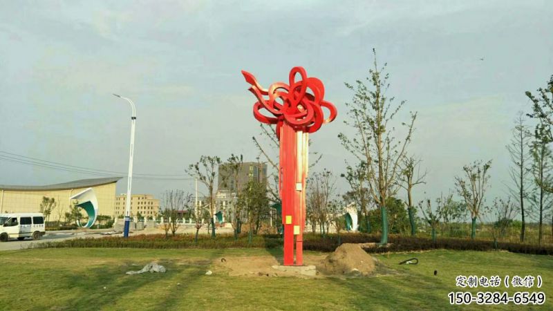 景觀中國結(jié)雕塑