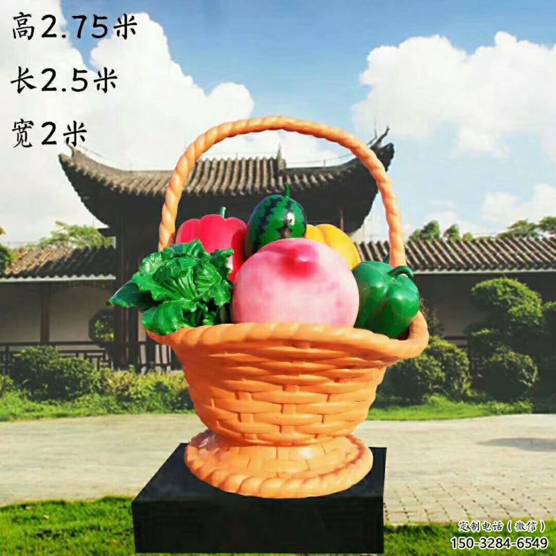 小果籃雕塑訂做,校園雕塑,水果果籃雕塑批發 小果籃雕塑訂做,校園雕塑,水果果籃雕塑批發