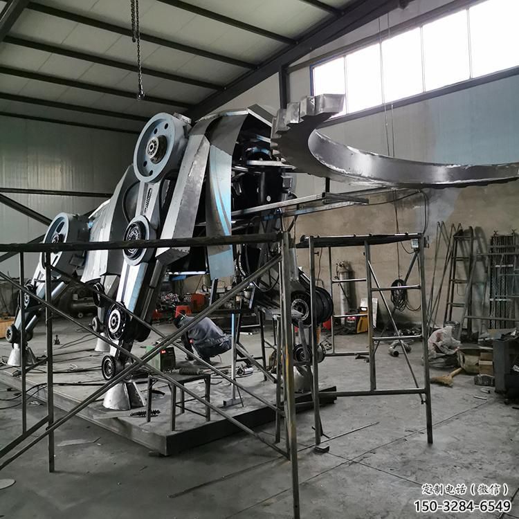 機(jī)甲動漫大象雕塑 機(jī)甲動漫大象雕塑