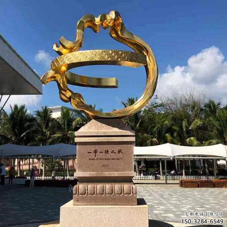 宣傳主題雕塑加工廠家，藝術(shù)形象標(biāo)識(shí)，地標(biāo)美陳雕塑