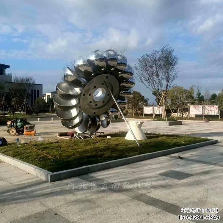 宣傳主題雕塑生產公司，藝術形象標識，地標美陳雕塑