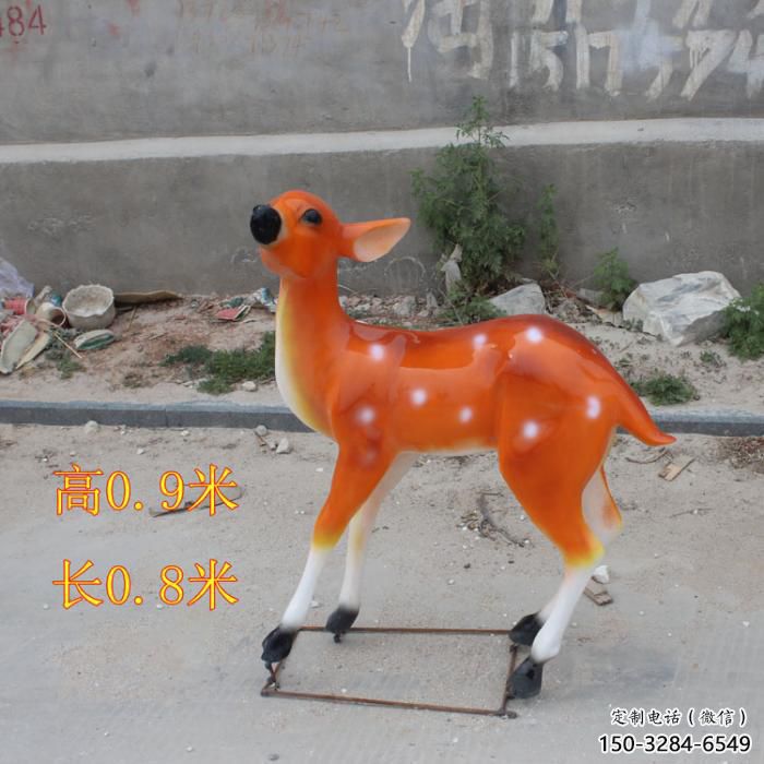 大型小鹿雕塑,彩繪工藝,玻璃鋼動(dòng)物雕塑擺件 大型小鹿雕塑,彩繪工藝,玻璃鋼動(dòng)物雕塑擺件