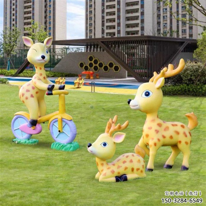 景觀小鹿雕塑定做,廣場(chǎng)雕塑,室外卡通小鹿雕塑提供 景觀小鹿雕塑定做,廣場(chǎng)雕塑,室外卡通小鹿雕塑提供