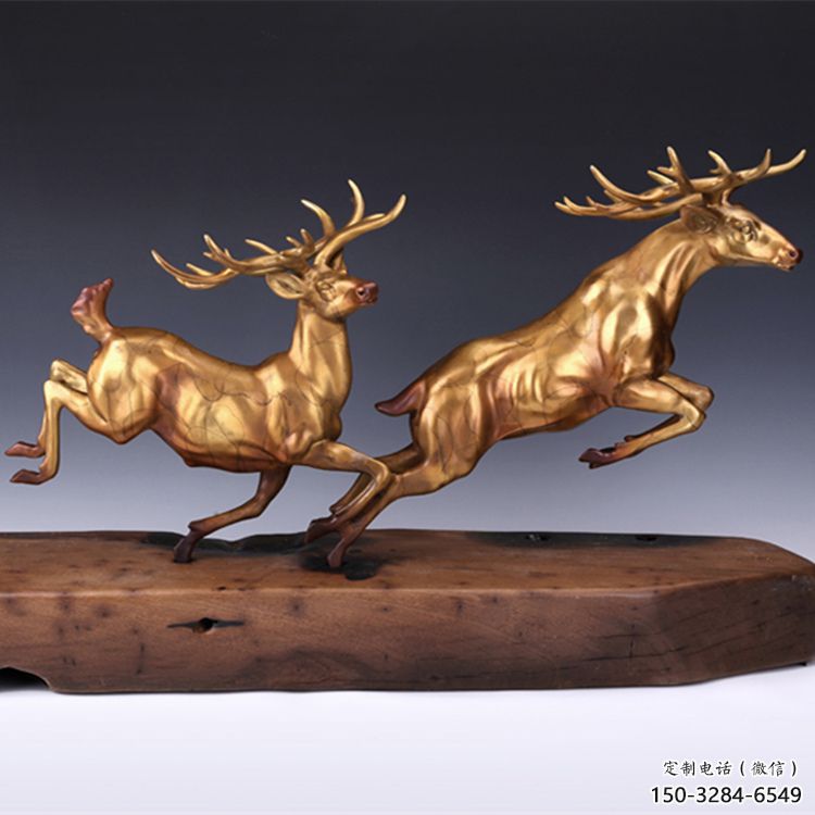 小鹿銅雕塑點(diǎn)擊,陸地?cái)[件,景觀小鹿銅雕塑預(yù)定 小鹿銅雕塑點(diǎn)擊,陸地?cái)[件,景觀小鹿銅雕塑預(yù)定