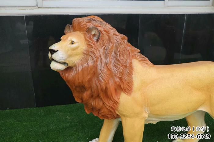 商場獅子雕塑