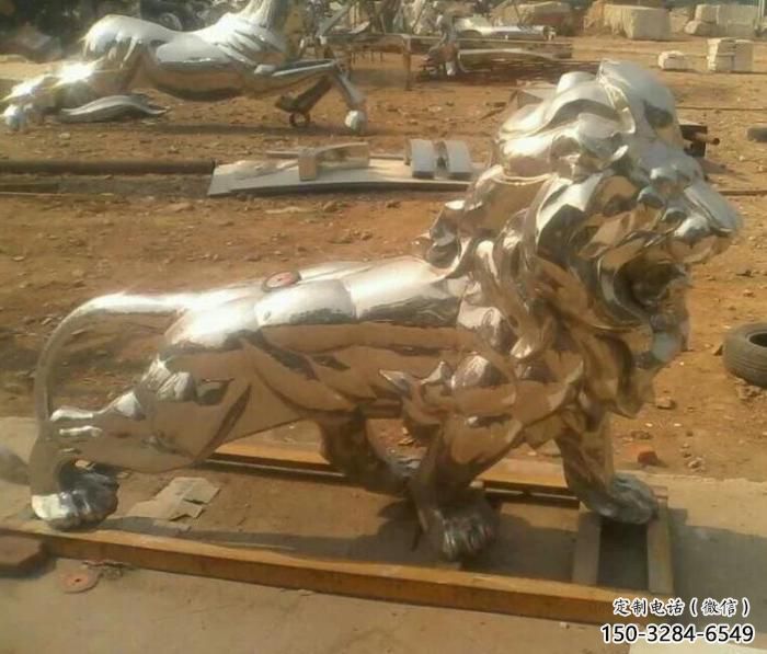 仿真獅子雕塑制作,園林裝飾,建筑不銹鋼獅子雕塑生產 仿真獅子雕塑制作,園林裝飾,建筑不銹鋼獅子雕塑生產