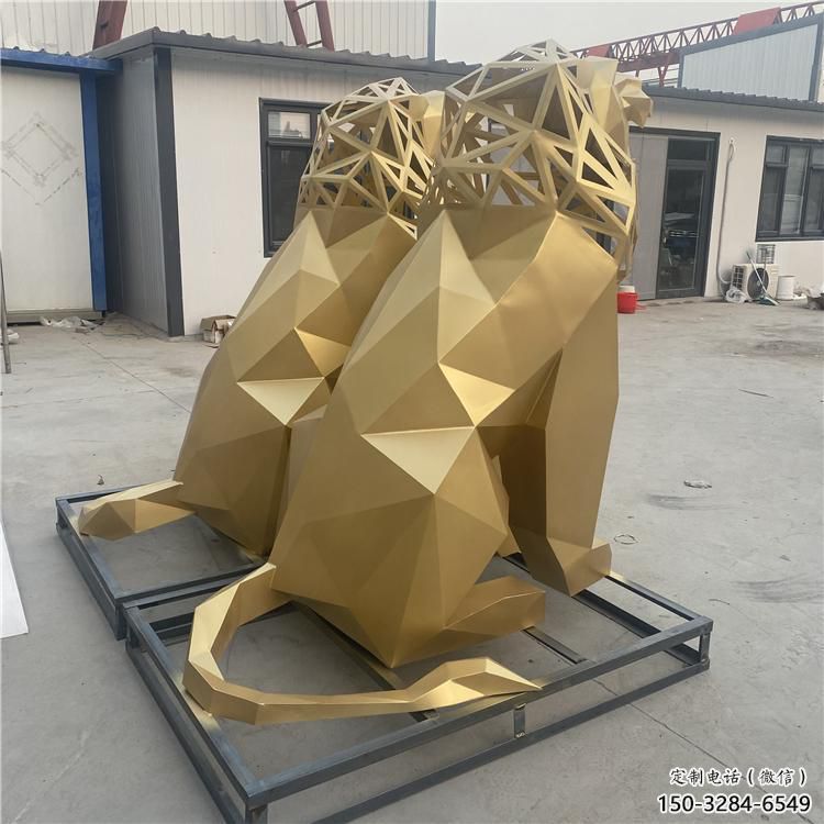 景觀獅子雕塑制造,歐式風格,不銹鋼獅子雕塑定價 景觀獅子雕塑制造,歐式風格,不銹鋼獅子雕塑定價