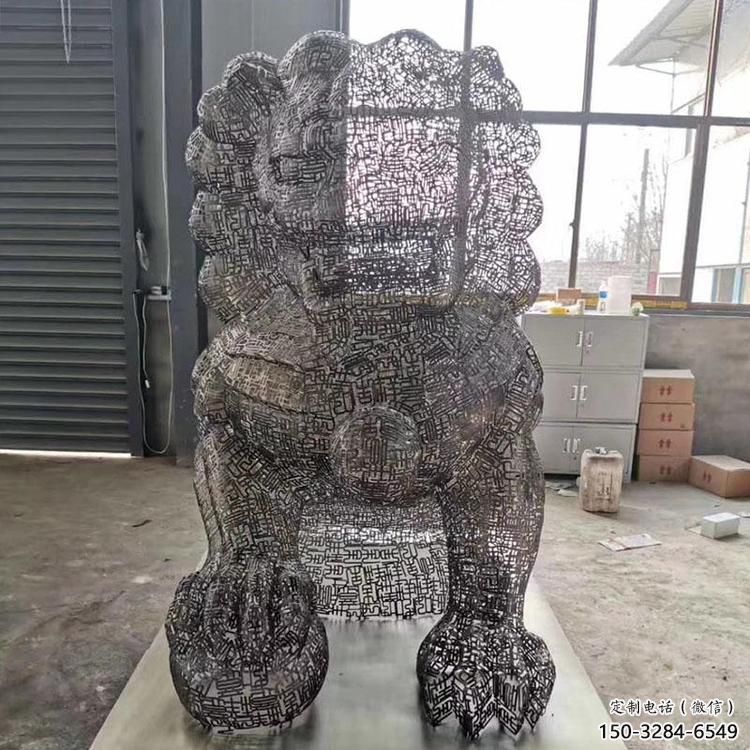 鏤空獅子雕塑預(yù)定,城區(qū)小品,不銹鋼獅子雕塑制造商 鏤空獅子雕塑預(yù)定,城區(qū)小品,不銹鋼獅子雕塑制造商
