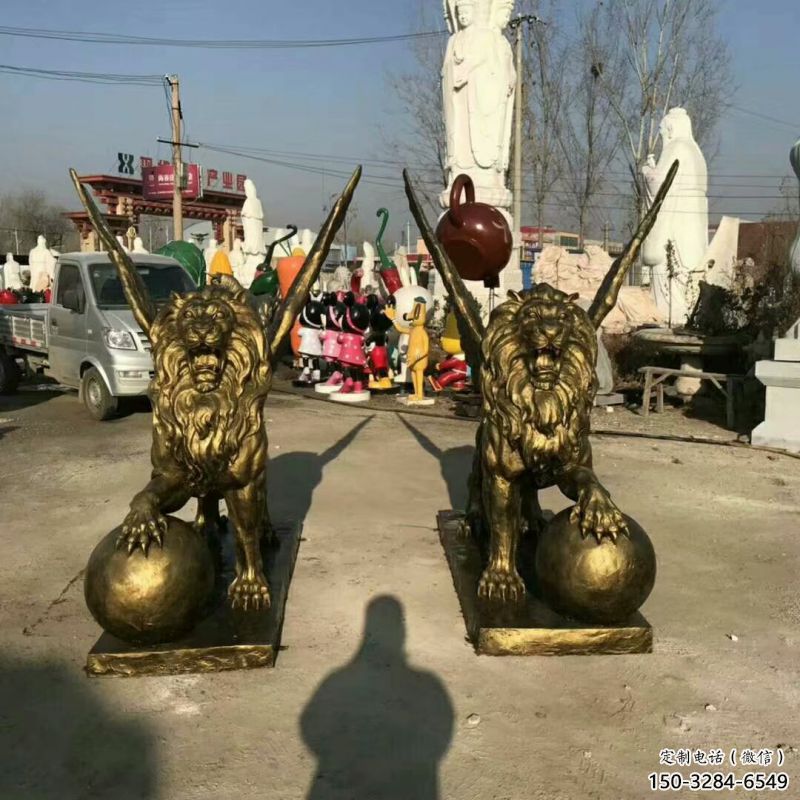 景觀獅子雕塑制造商,動物雕塑,飛獅雕塑供給 景觀獅子雕塑制造商,動物雕塑,飛獅雕塑供給
