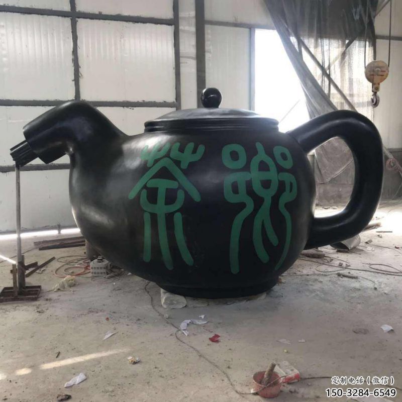 風(fēng)景區(qū)天壺雕塑-城區(qū)小品-中式天壺雕塑制作廠家