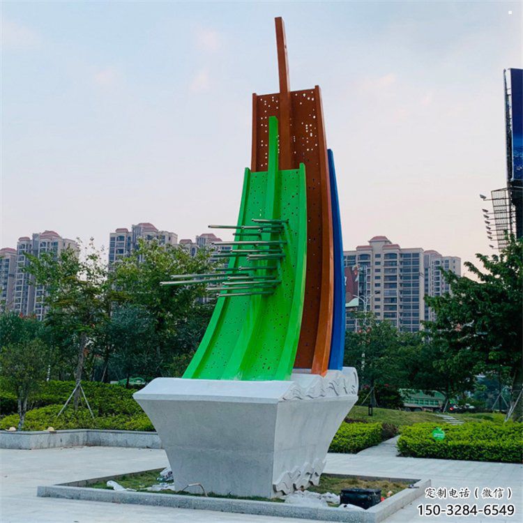 醫院帆船雕塑，仿古景觀雕塑，仿古擺件