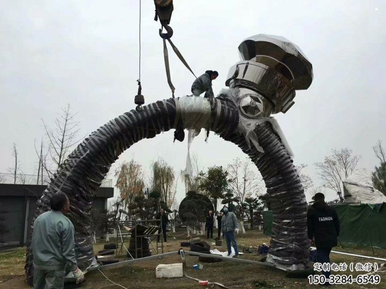 戒指環雕塑精選，美陳雕塑，鍛鋼戒指環雕塑通用